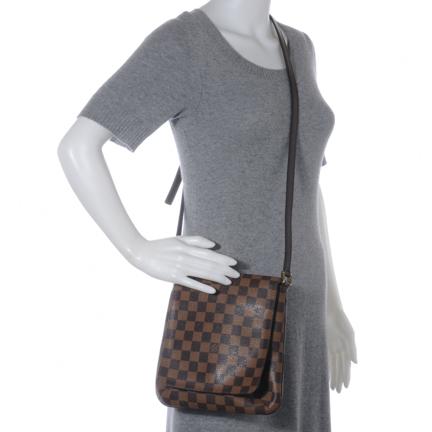 Louis Vuitton Damier Ebene Musette Salsa 2 of 7