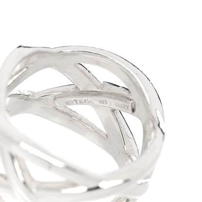 Tiffany Sterling Silver Celtic Knot Ring 47 4.25 4 of 4
