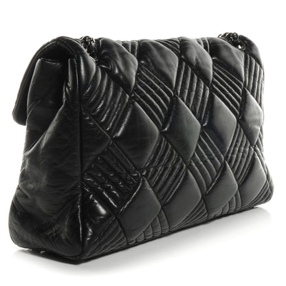 Chanel Lambskin In and Out XL Maxi Flap Black 3 of 8