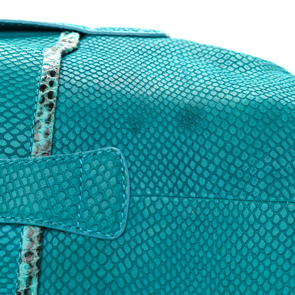Jimmy Choo Watersnake Ramona Turquoise 10 of 12