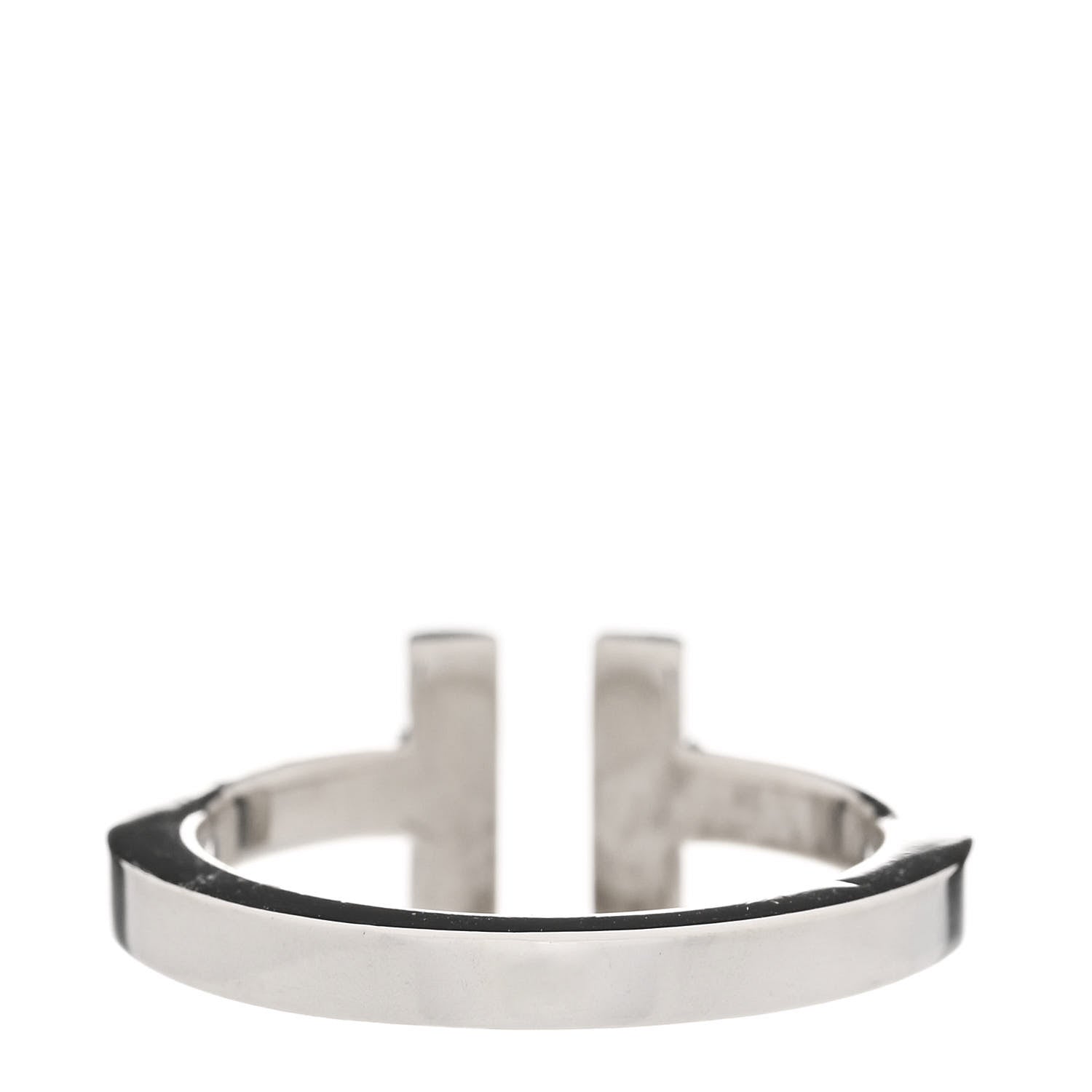 Tiffany Sterling Silver T Square Ring 53 6.25 3 of 7