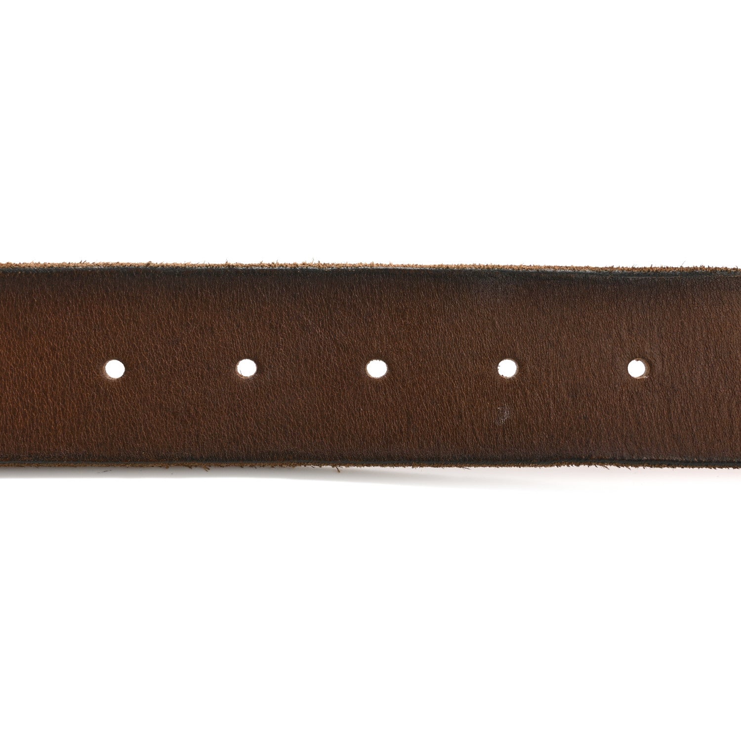 Gucci Faded Calfskin Double G 40mm Belt 80 32 Cuir 3 of 7