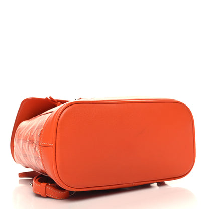 Goyard Goyardine Calfskin Mini Alpin Backpack Orange 4 of 11