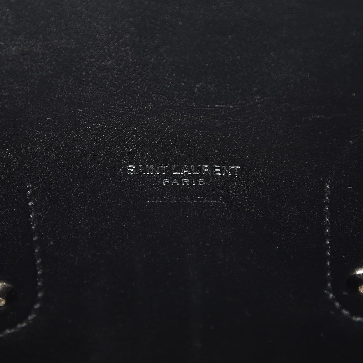 Grained Calfskin Small Sac De Jour Black