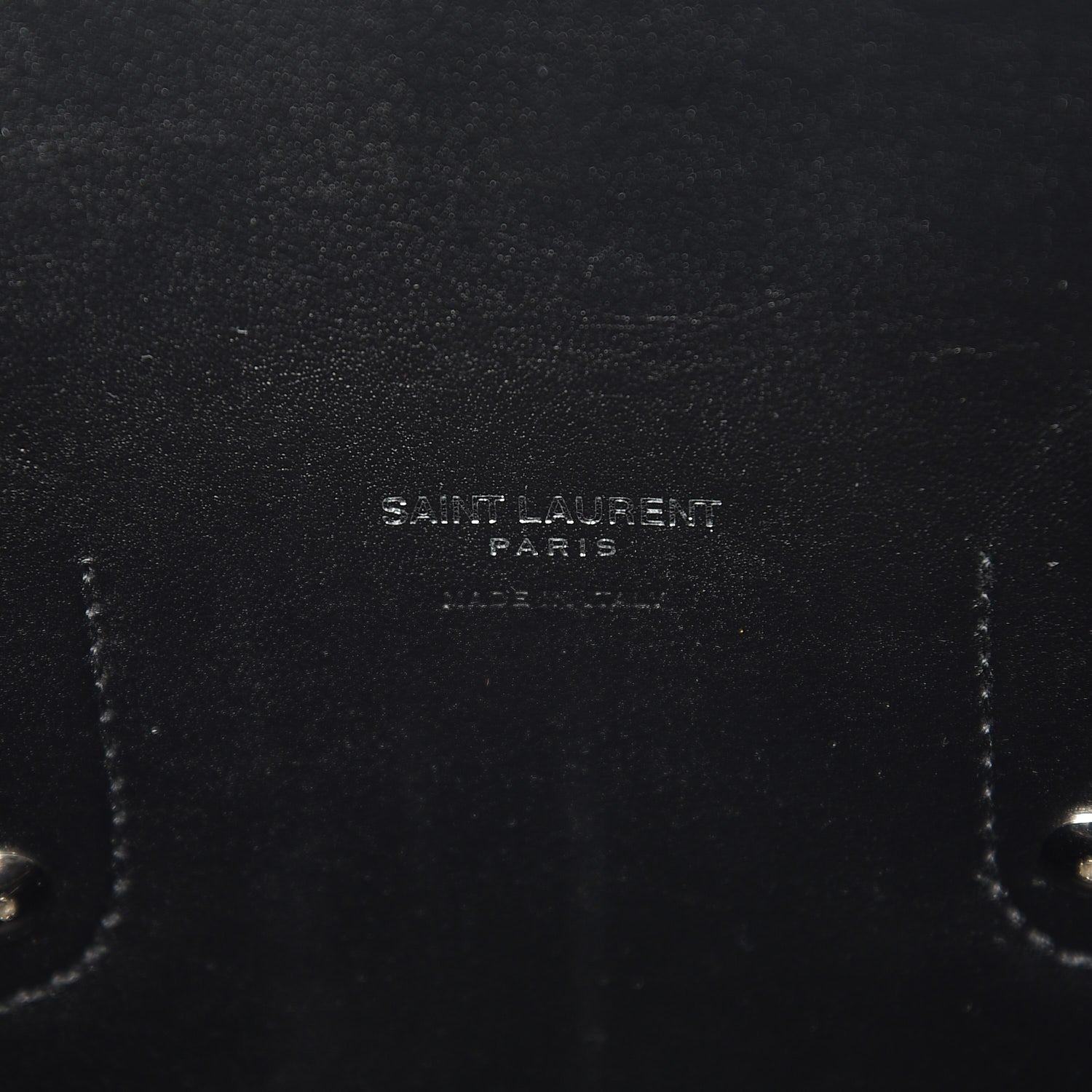 Saint Laurent Grained Calfskin Small Sac De Jour Black 6 of 10
