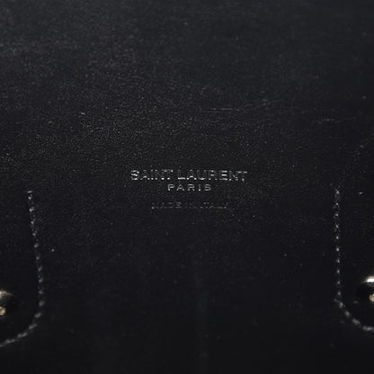 Saint Laurent Grained Calfskin Small Sac De Jour Black 6 of 10
