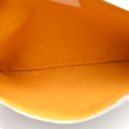 Goyard Goyardine Senat Pochette MM White 5 of 6