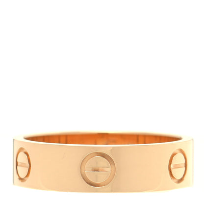 Cartier 18K Yellow Gold 5.5mm LOVE Ring 57 8 1 of 4