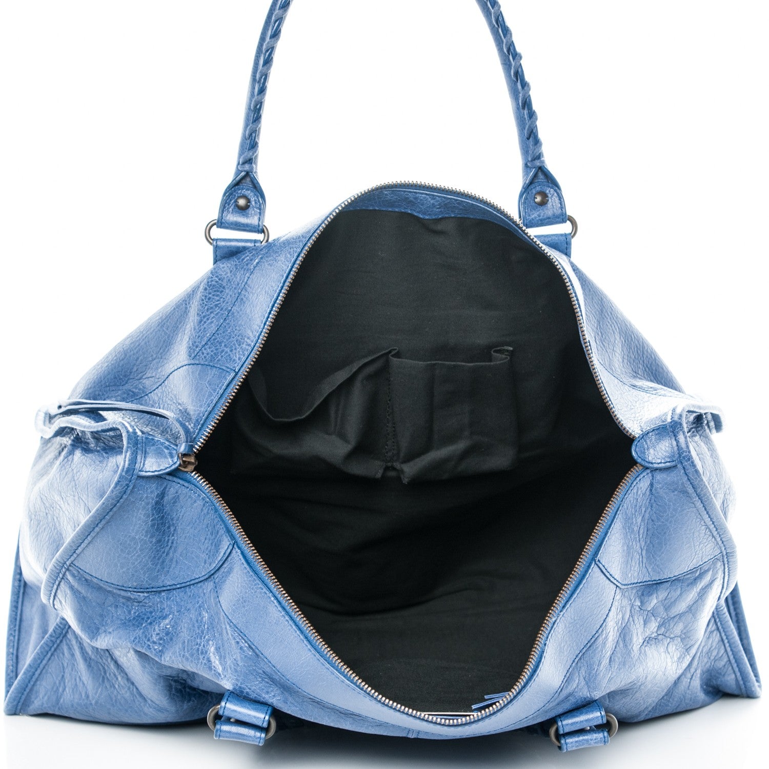 Balenciaga Agneau Classic Hardware Work Bleut Bleu Glacier 5 of 7