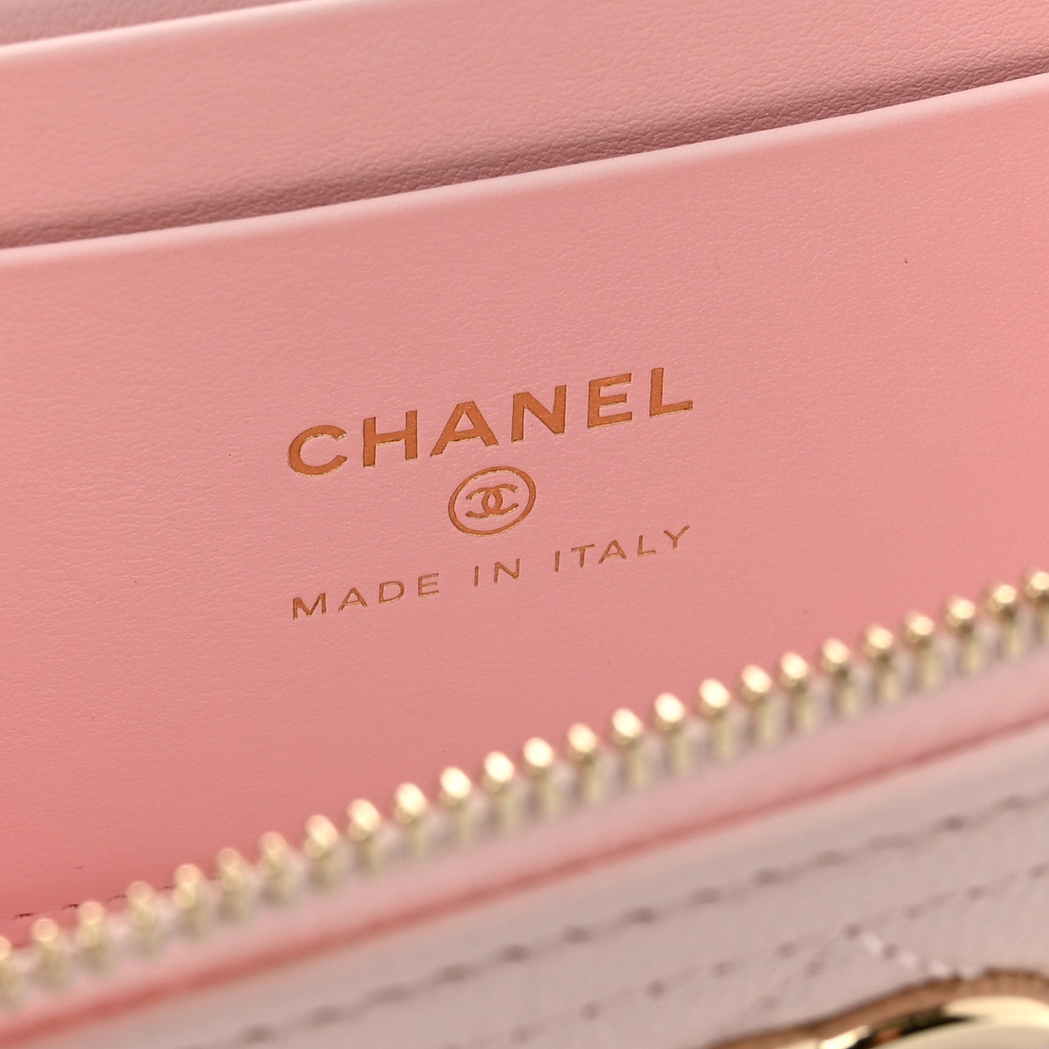 Chanel Caviar Quilted Top Handle Slim Vanity With Chain Light Pink 5 of 10