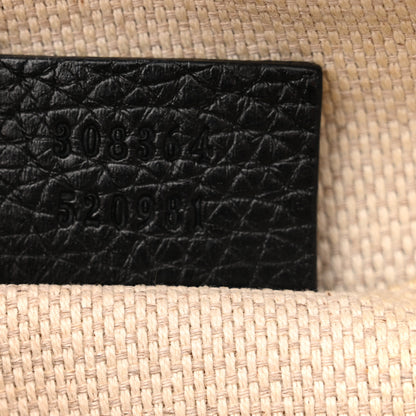 Gucci Pebbled Calfskin Small Soho Disco Bag Black 7 of 15
