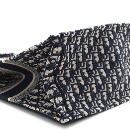 Christian Dior Oblique Large Book Tote Blue Multicolor 9 of 13