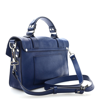 Proenza Schouler Lambskin Tiny PS1 Satchel Royal Blue 3 of 9