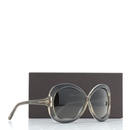 Tom Ford Acetate Margot Sunglasses TF226 Grey 8 of 8