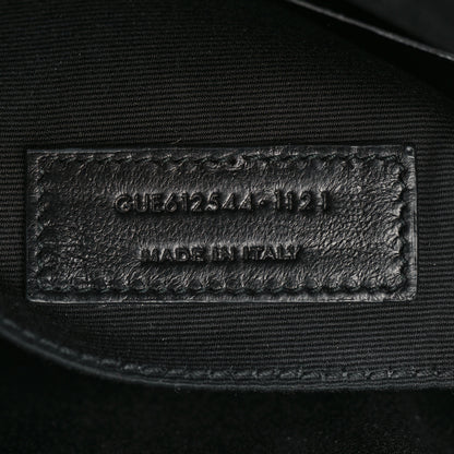 Saint Laurent Calfskin Matelasse Monogram Lou Camera Bag Sea Turquoise 7 of 9