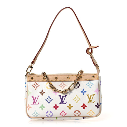 Louis Vuitton LV X TM Monogram Multicolor Pochette Accessories White 1 of 10