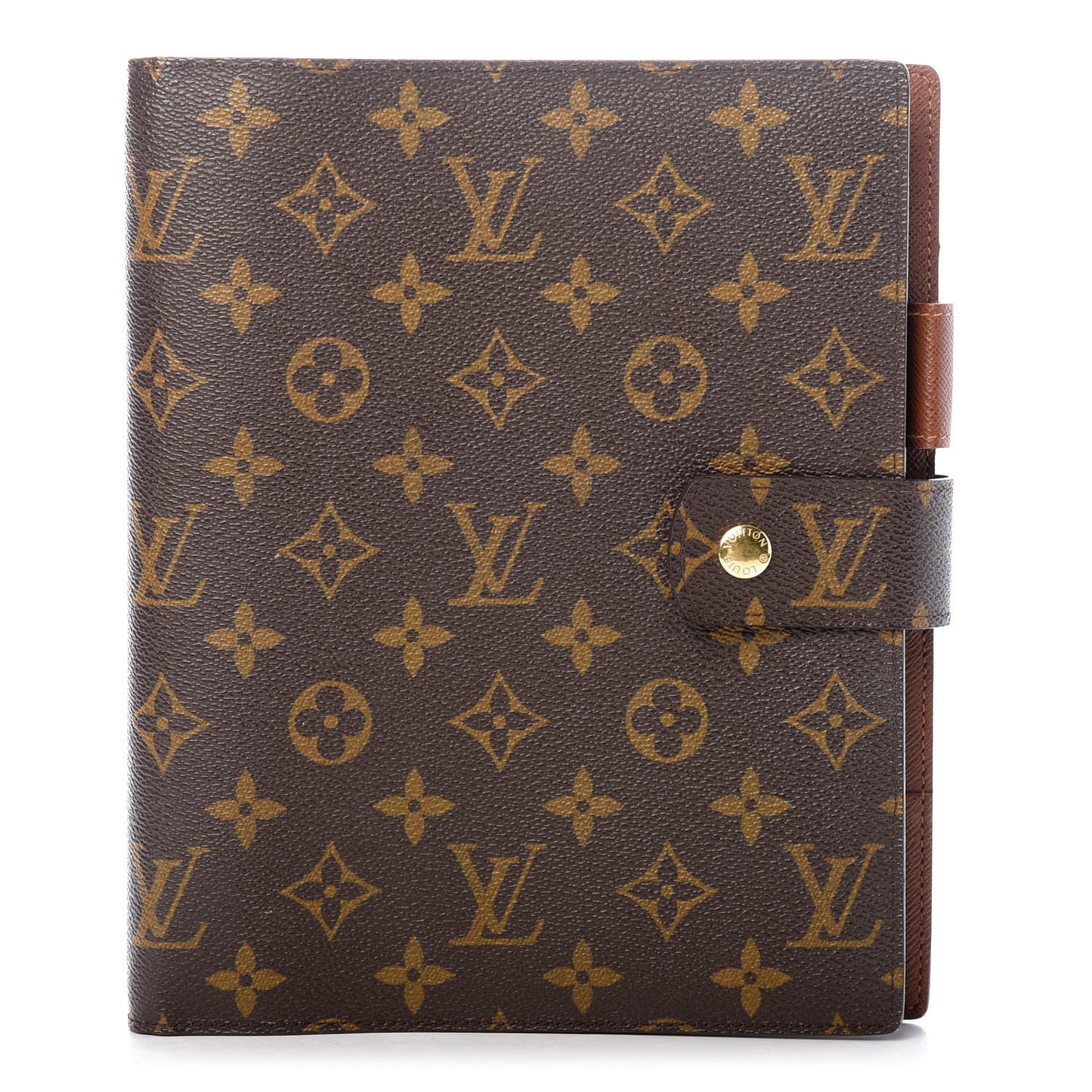 Monogram Large Ring Agenda Cover