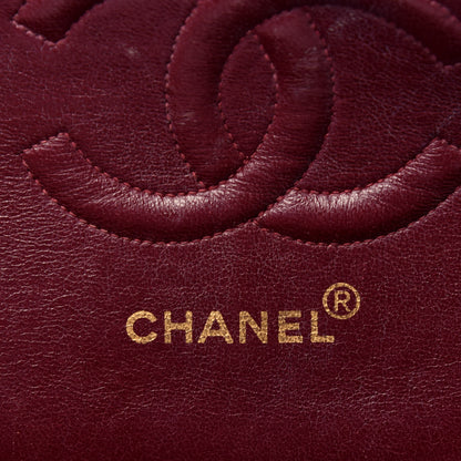 Chanel Lambskin Quilted Medium Double Flap Black 6 of 9