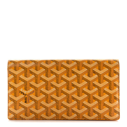 Goyard Goyardine Richelieu Wallet Yellow 1 of 12
