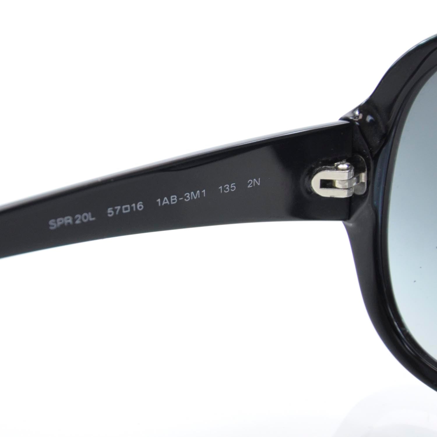 Prada Logo Sunglasses SPR 20L Black 6 of 8