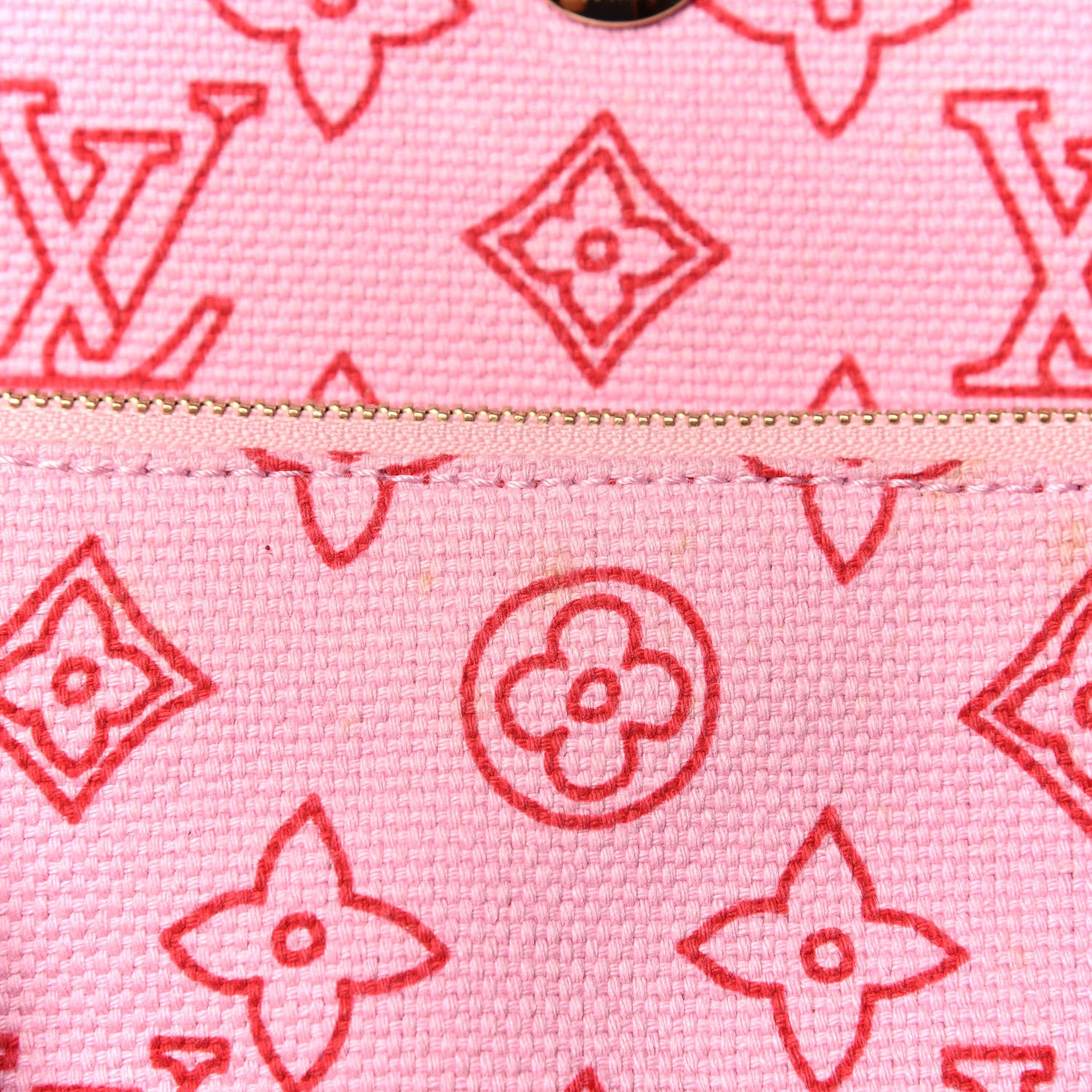 Louis Vuitton Canvas Cabas Ipanema PM Pink 31 of 40