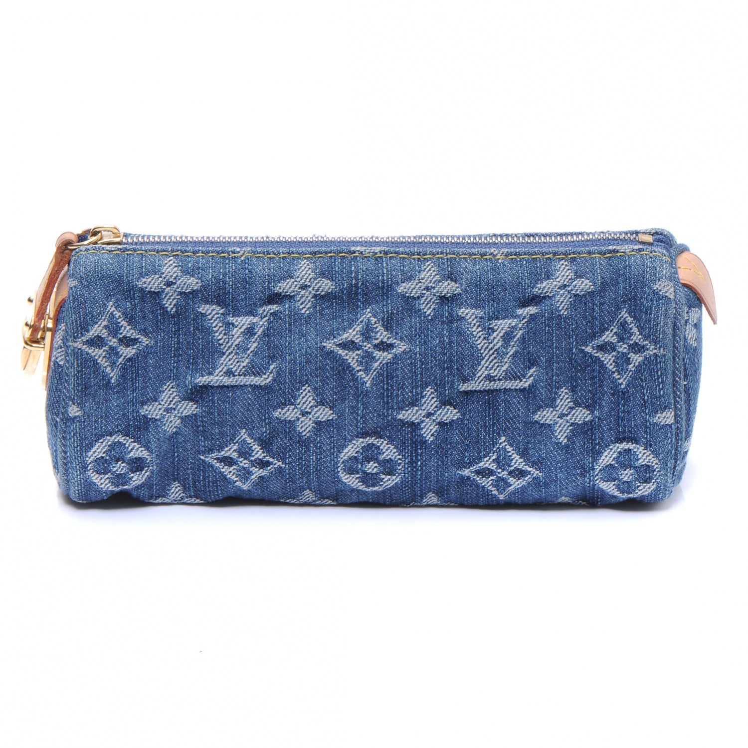 Louis Vuitton Denim Speedy GM Pochette Case 1 of 6