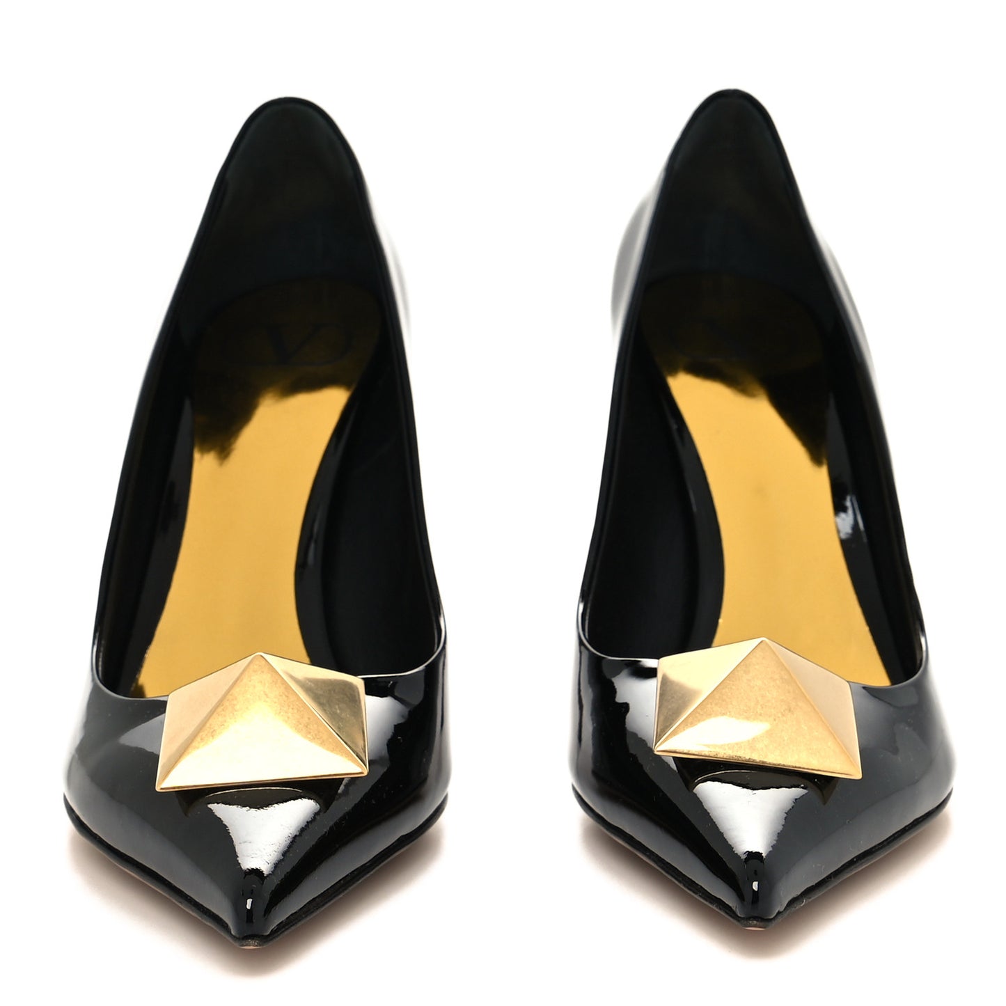 Patent One Stud 100mm Pumps 38 Black