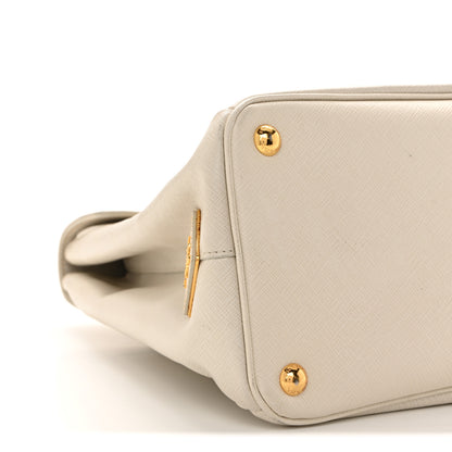 Prada Saffiano Lux Pattina Tote Talco 10 of 14