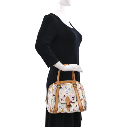 Louis Vuitton Monogram Multicolor Priscilla White 2 of 10