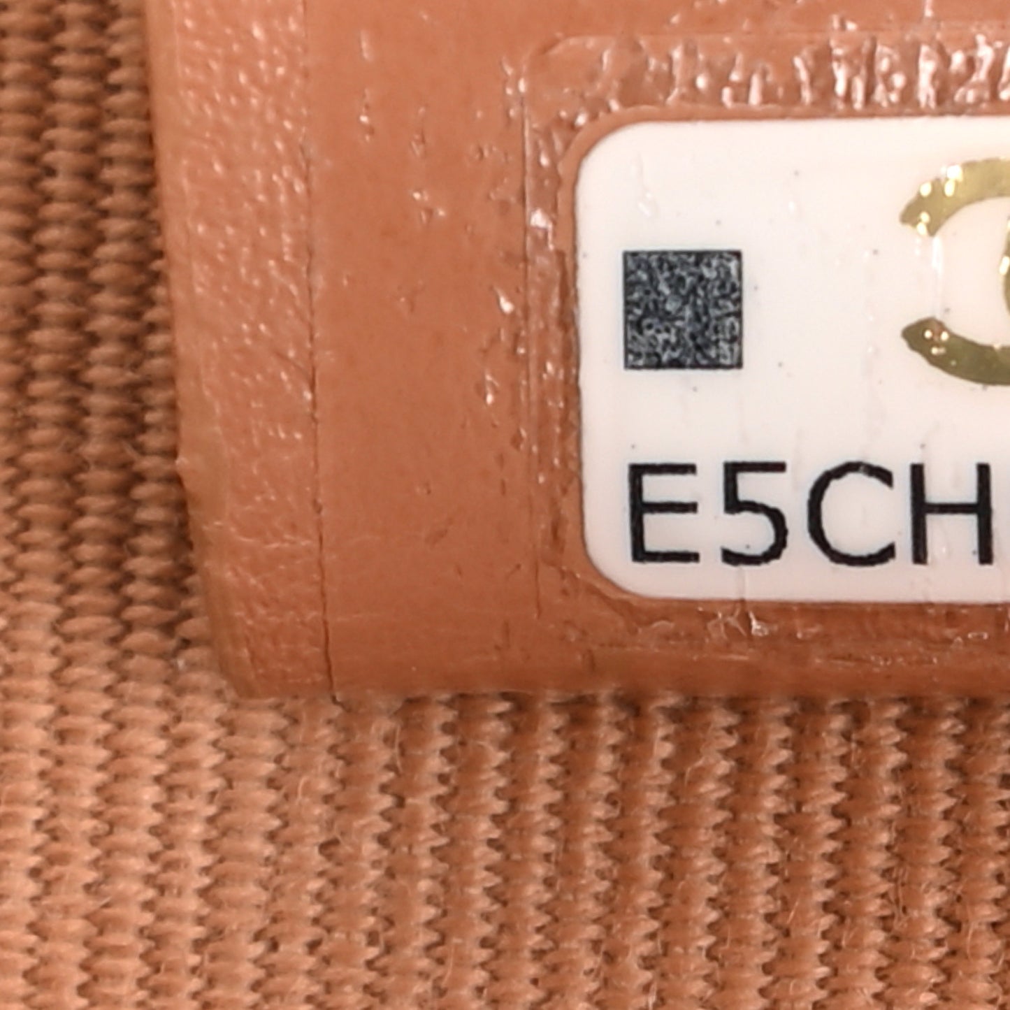 Lambskin Quilted Chanel 19 Zip Card Holder Wallet Brown