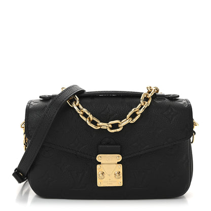Louis Vuitton Empreinte Pochette Metis East West Black 1 of 9
