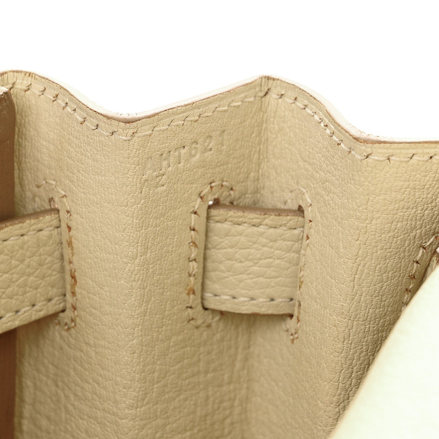 Hermes Togo Au Galop Kelly Retourne 32 Craie Rouge H Fauve Black 6 of 15