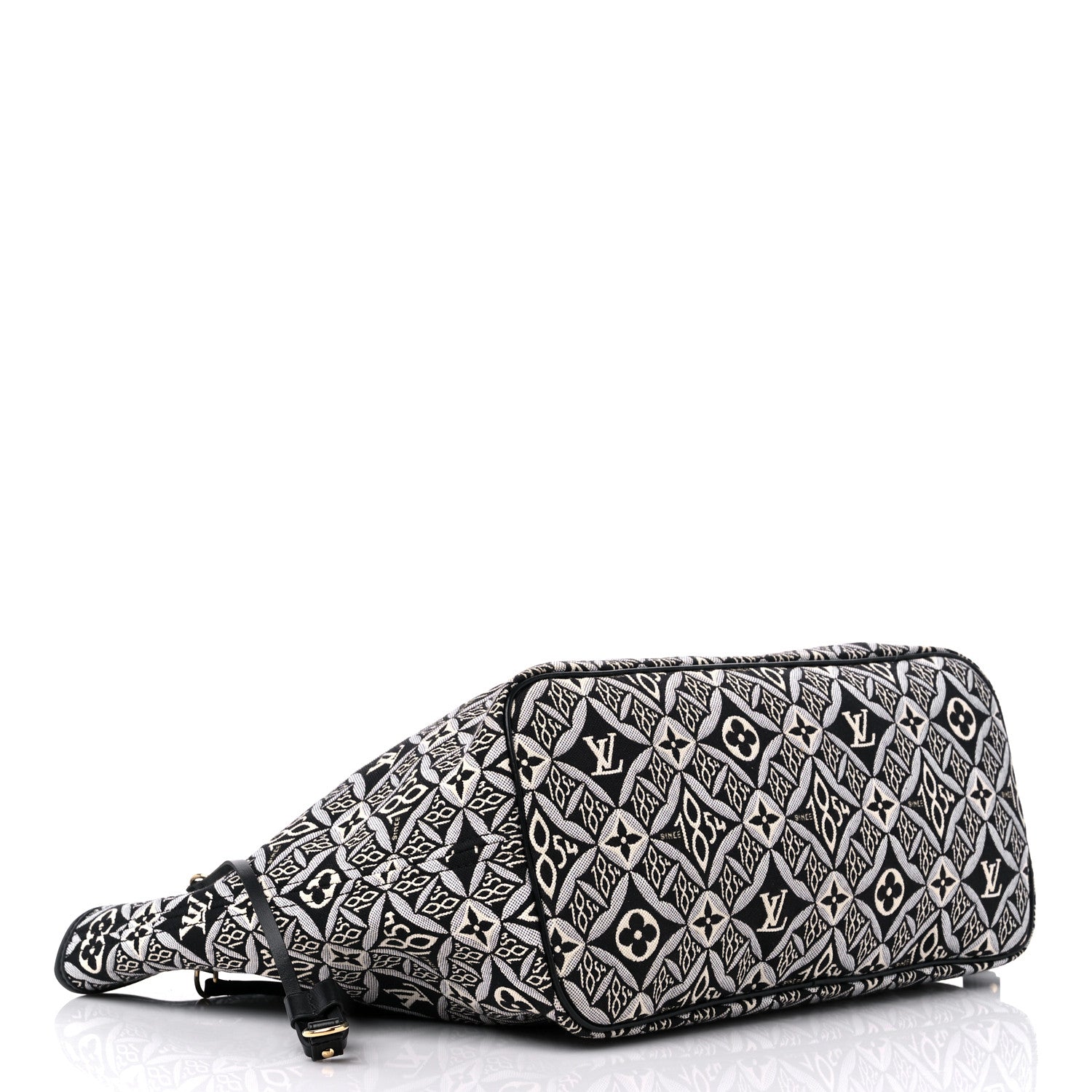 Louis Vuitton Jacquard Since 1854 Neverfull MM Grey 5 of 9