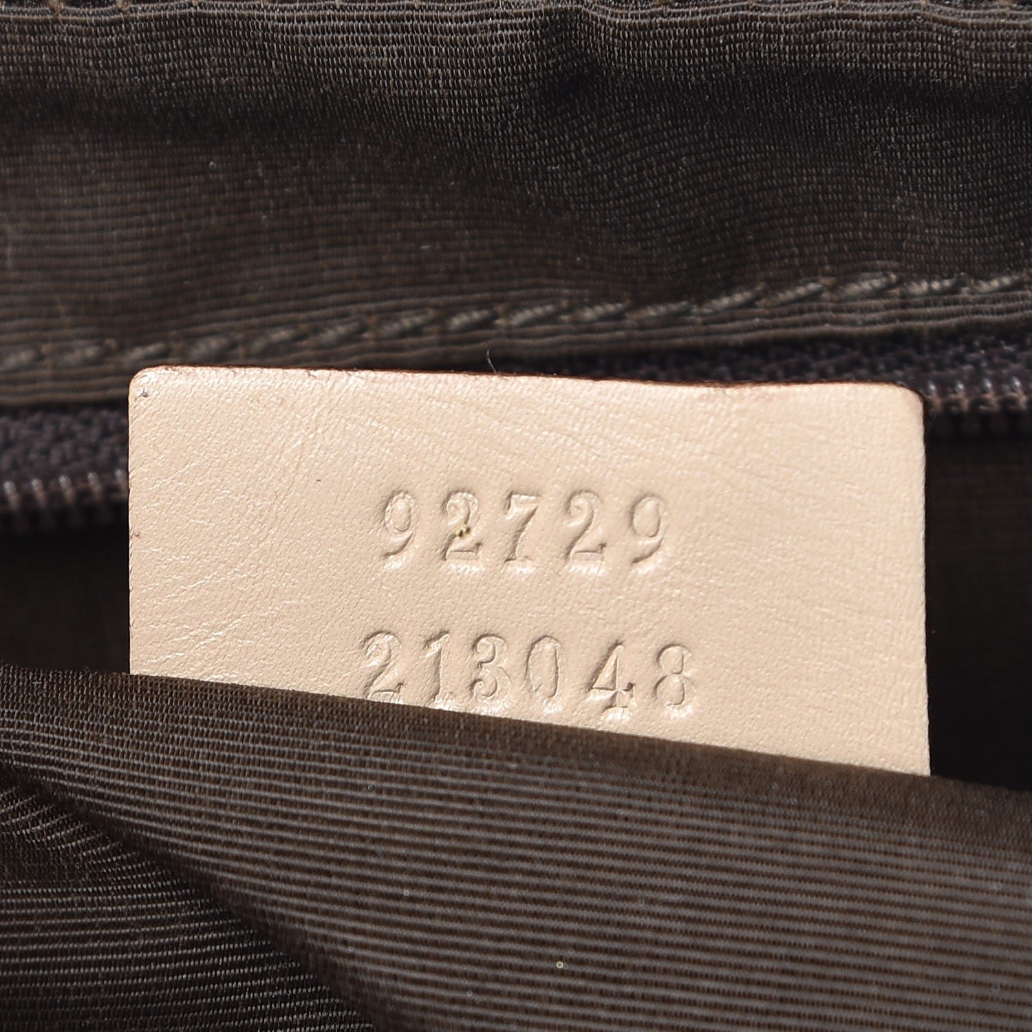 Gucci Monogram Satchel Beige 7 of 11