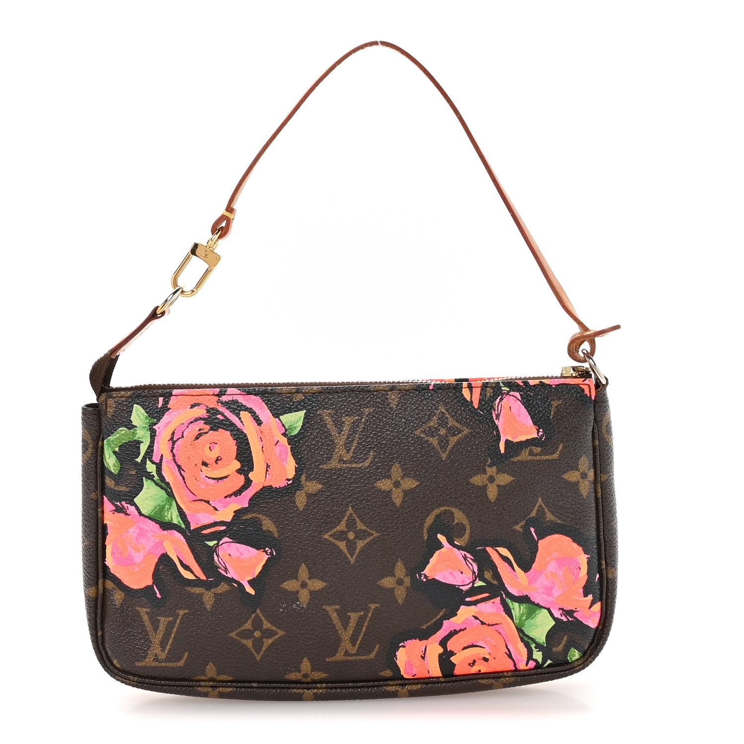 Louis Vuitton Monogram Roses Pochette Accessories 1 of 11