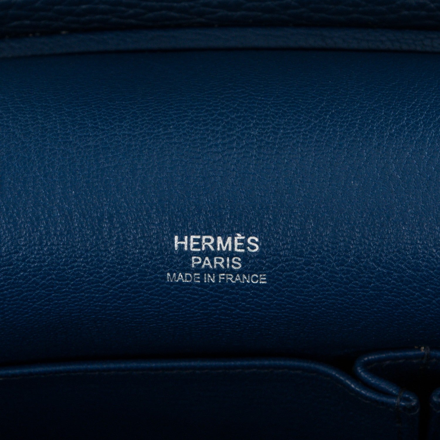Hermes Taurillon Clemence Jypsiere 31 Bleu Saphir 7 of 7