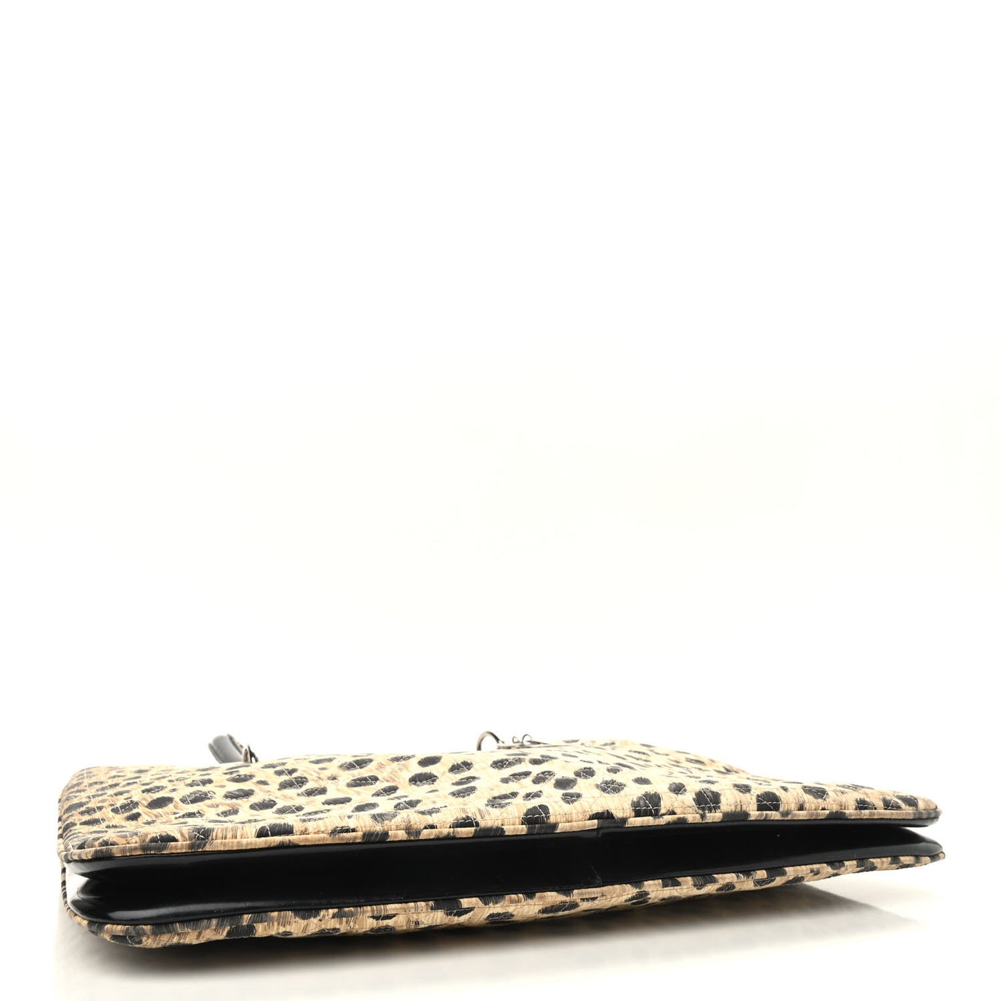 Canvas Leopard Print Lady Dior Tote