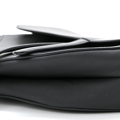 Christian Dior Ultra Matte Calfskin Saddle Bag Black 10 of 12