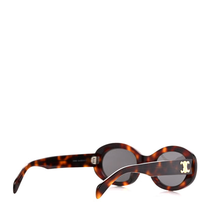 Celine Acetate Triomphe 01 Sunglasses CL 40194U Tortoise 4 of 9