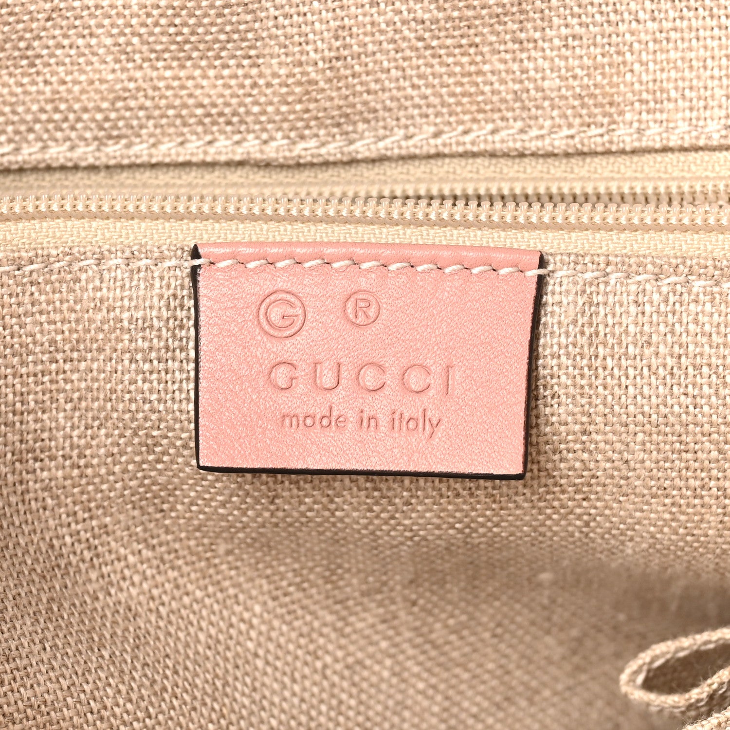Gucci Soft Microguccissima Medium Zippered Satchel Soft Pink 6 of 10