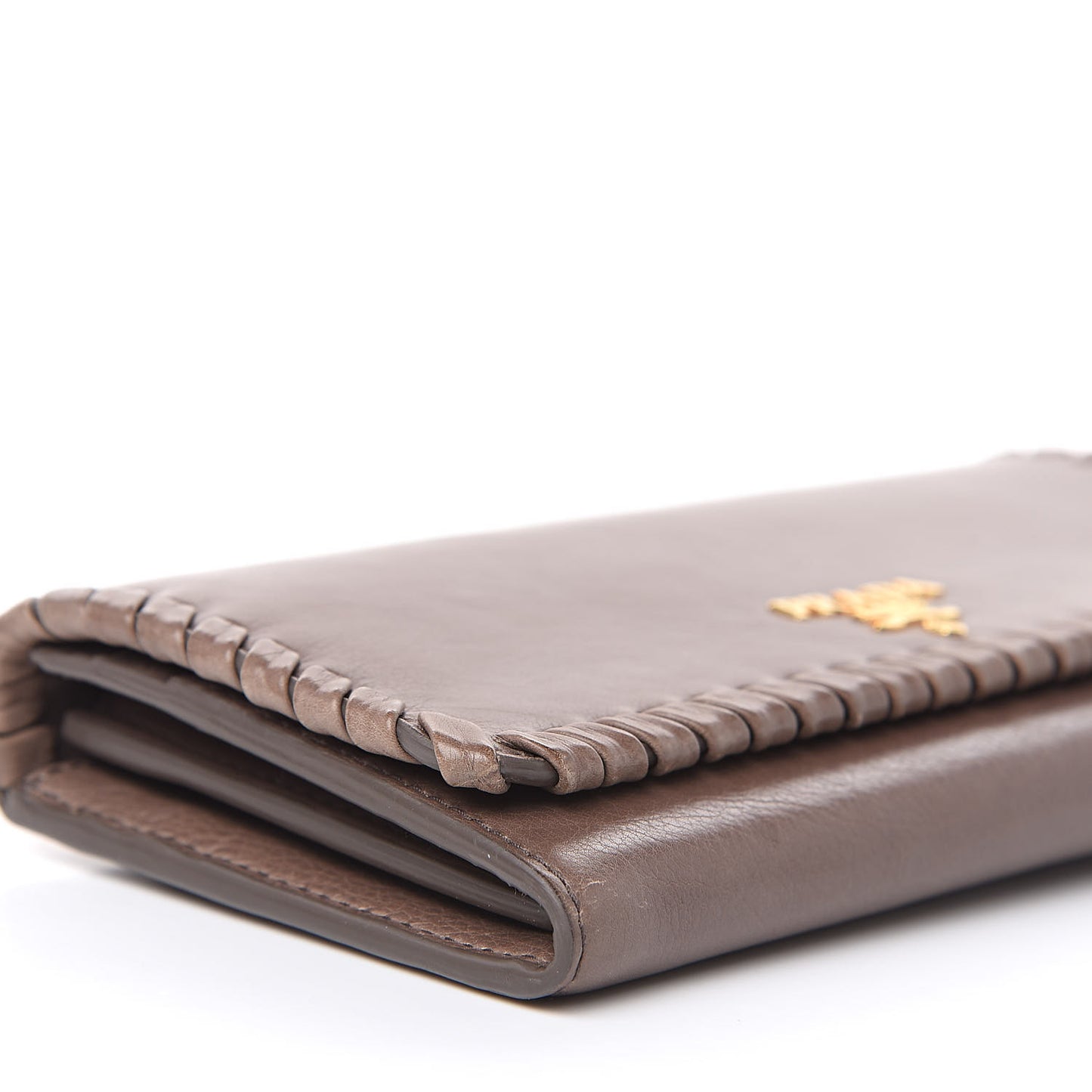 Glace Infilature Flap Wallet Argilla Pomice
