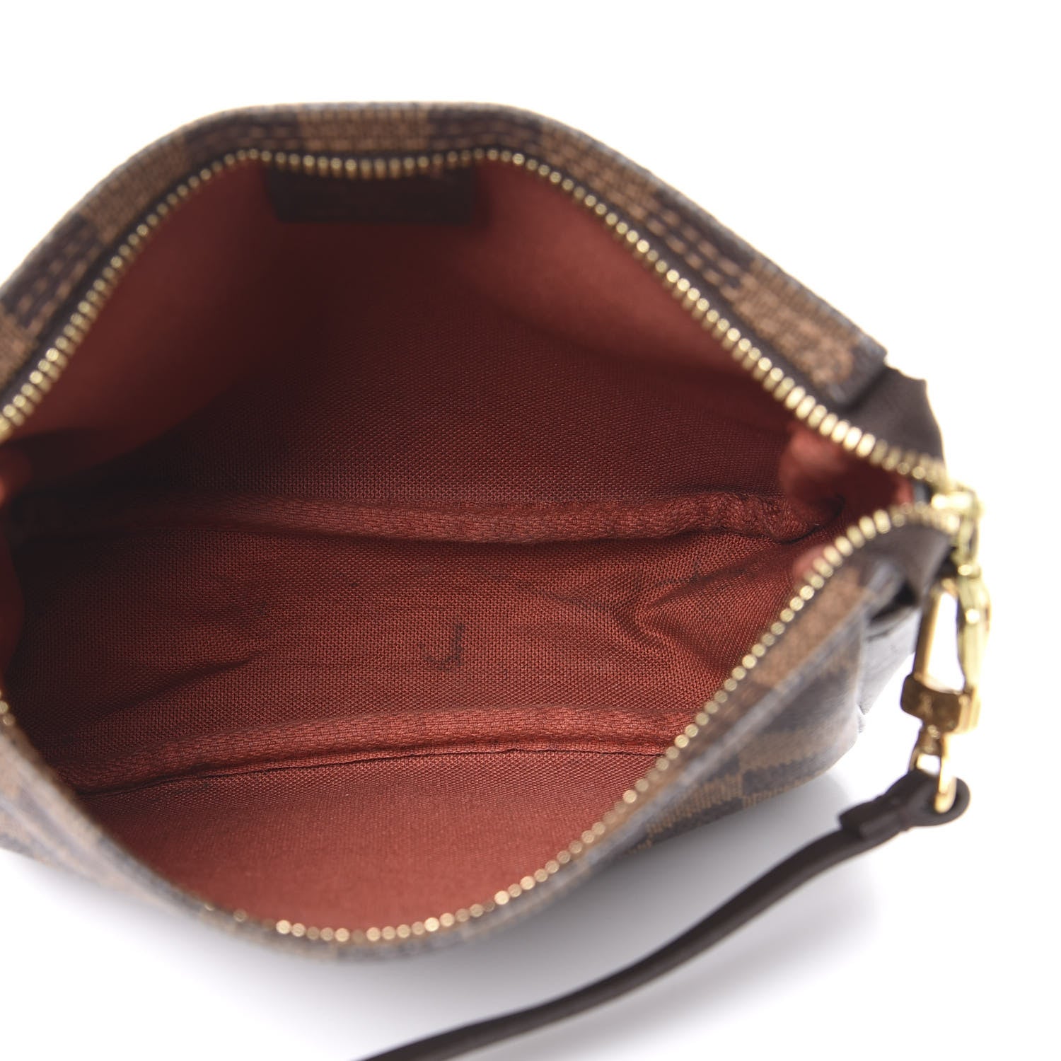Louis Vuitton Damier Ebene Trousse Make Up Bag Pochette 4 of 10