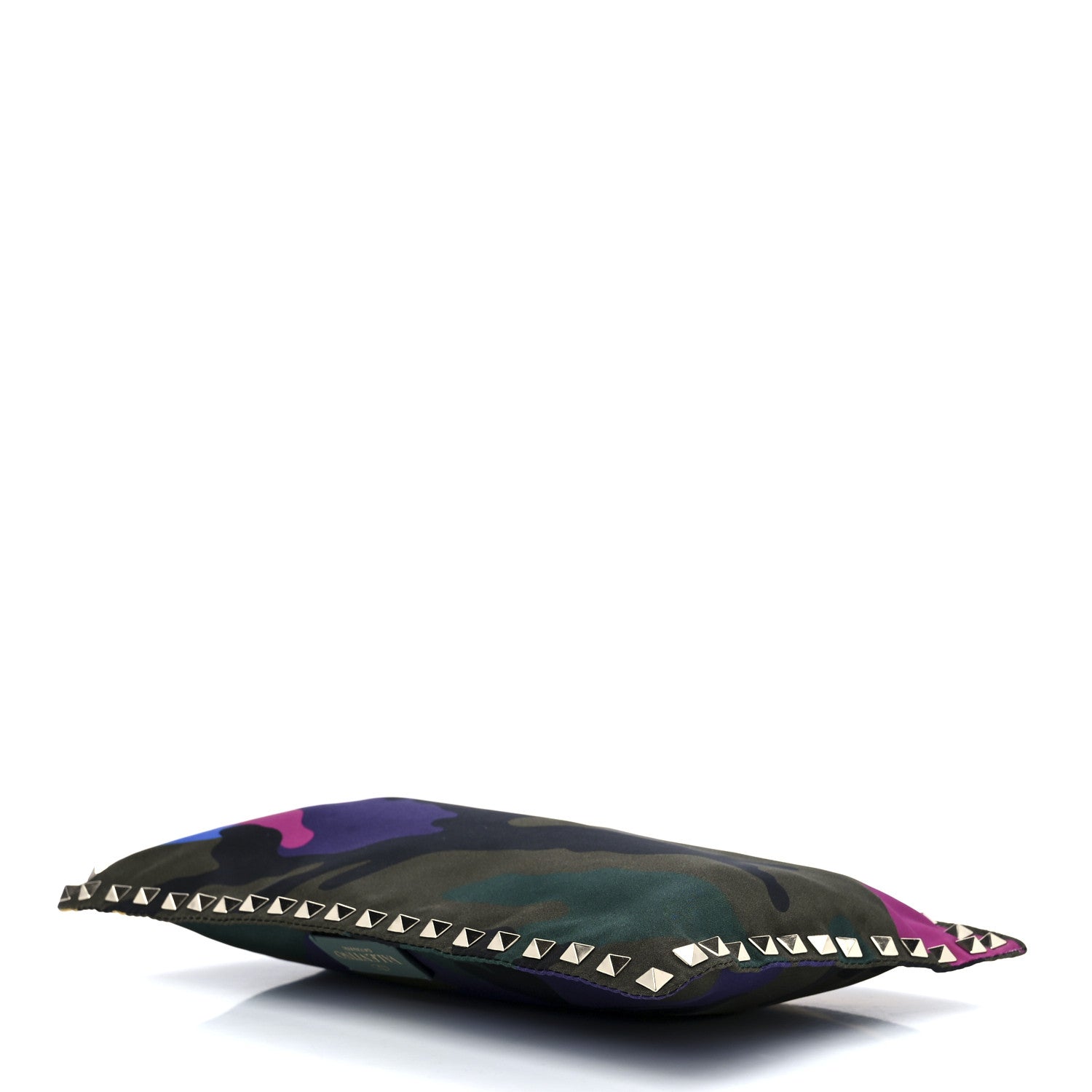 Valentino Garavani Nylon Camouflage Print Rockstud Zip Pouch Multicolor 11 of 13