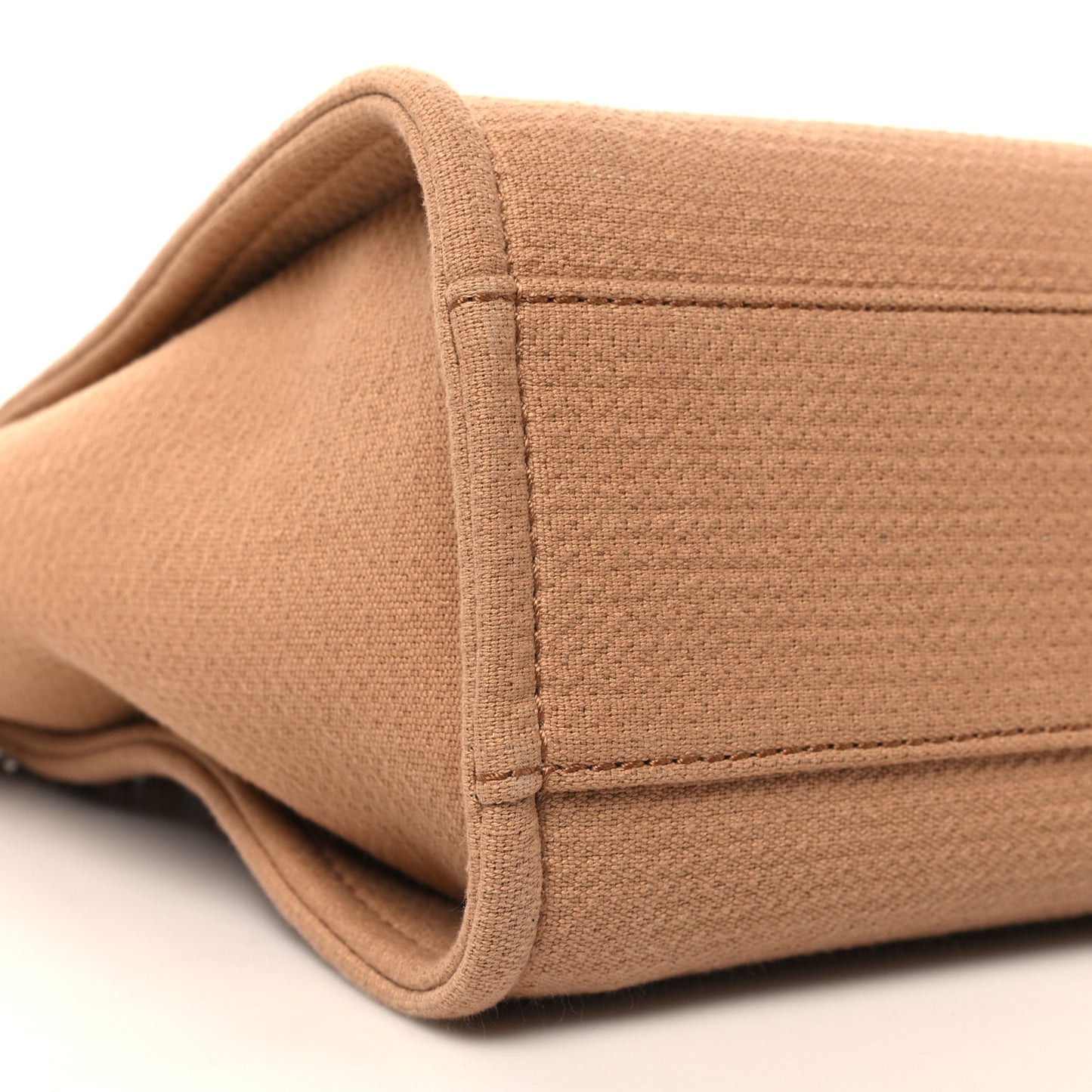 Mixed Fibers Small Deauville Tote Camel