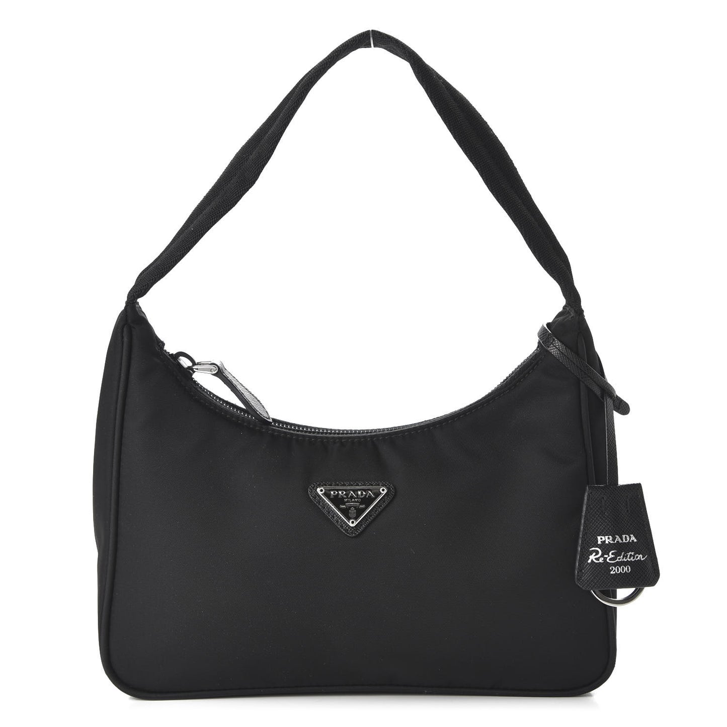Tessuto Nylon Mini Re-Edition 2000 Bag Black