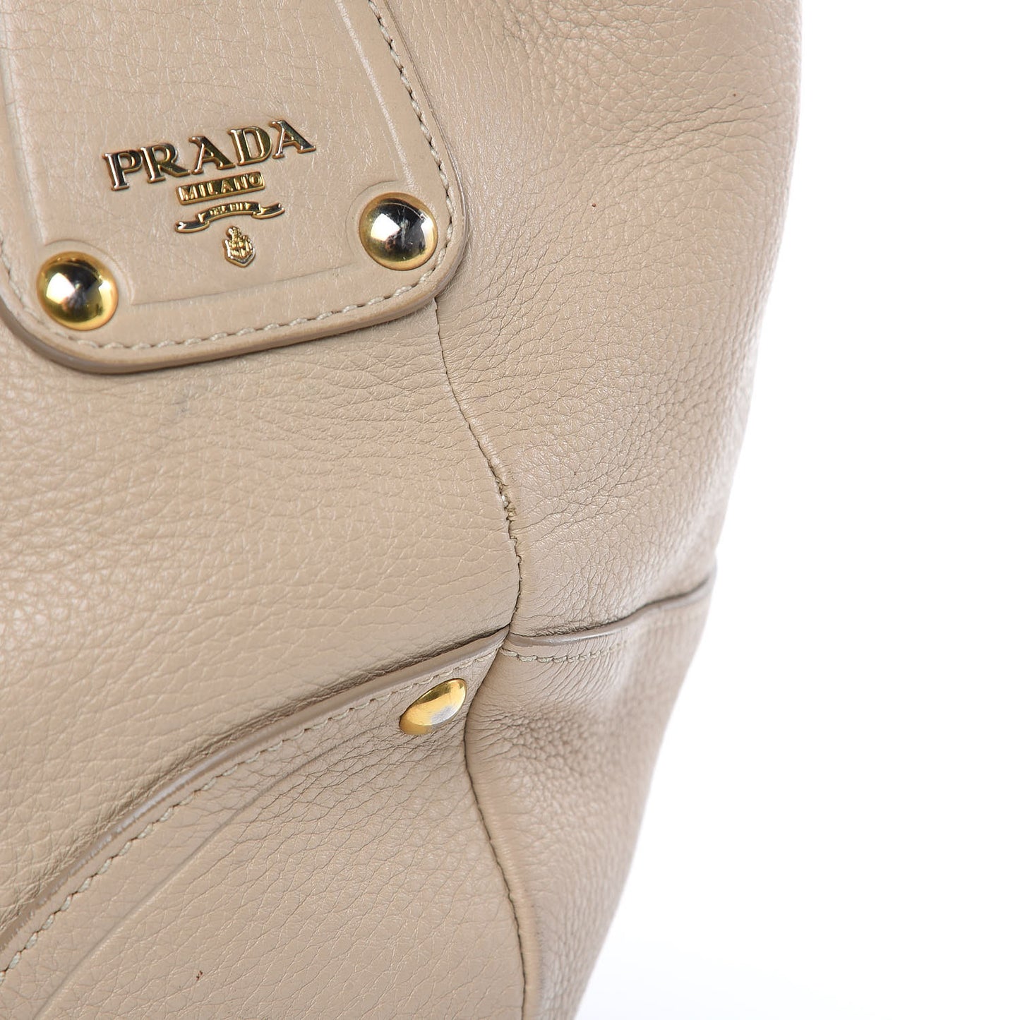 Vitello Daino Pushlock Tote Sughero