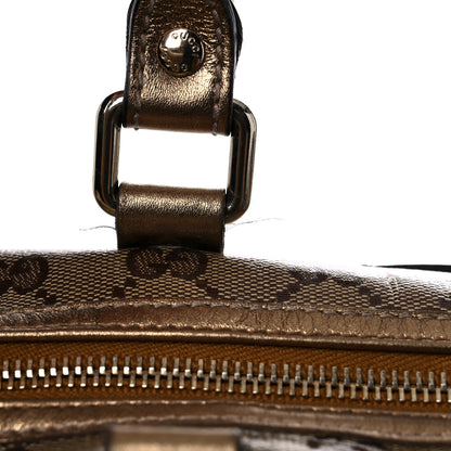 Gucci Crystal Monogram Medium Joy Boston Bronze 20 of 25