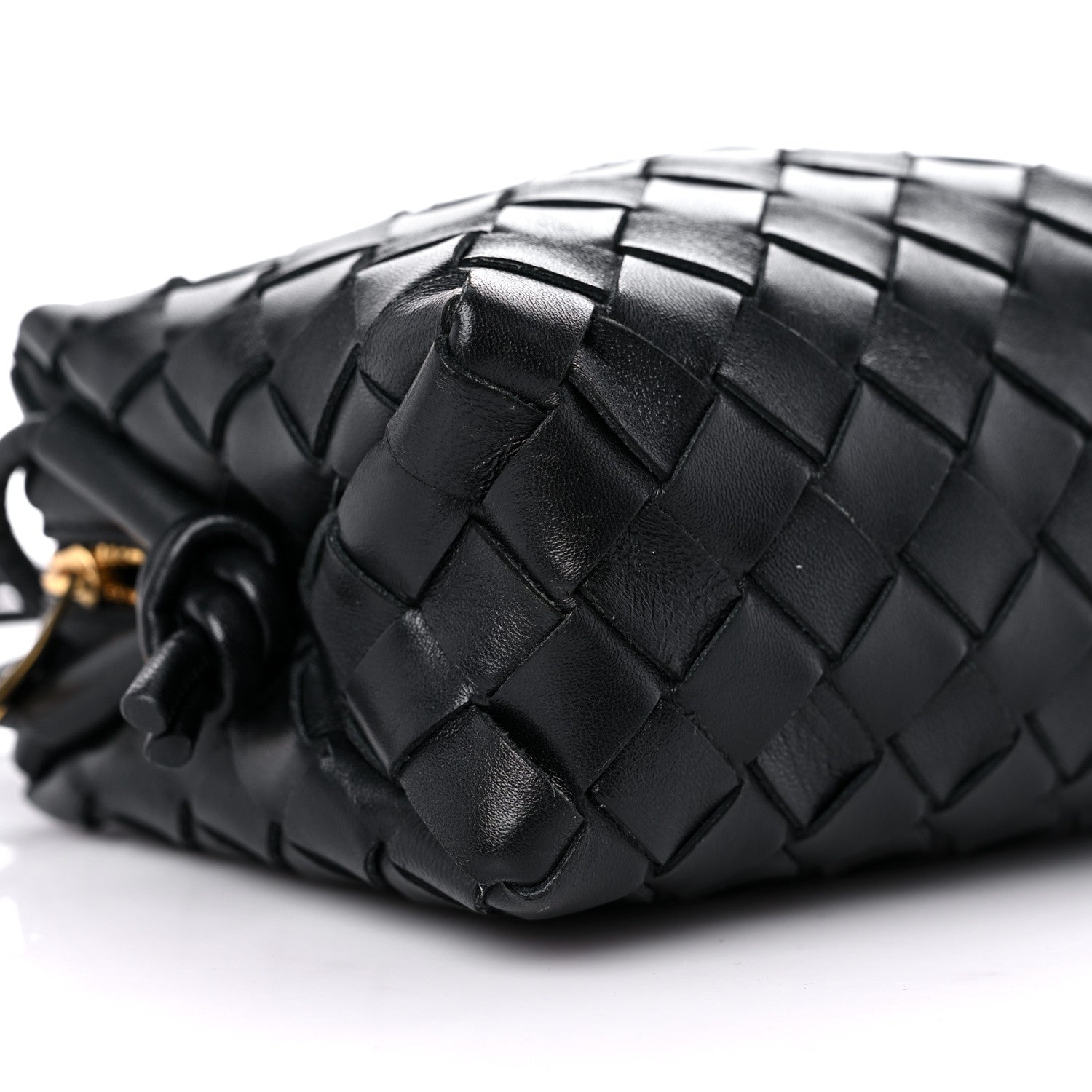Bottega Veneta Nappa Intrecciato Mini Loop Camera Bag Black 7 of 10