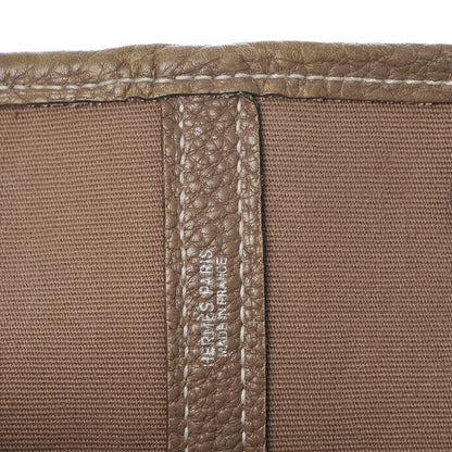 Hermes Toile Buffle Garden Party 36 MM Tote Etoupe 6 of 15