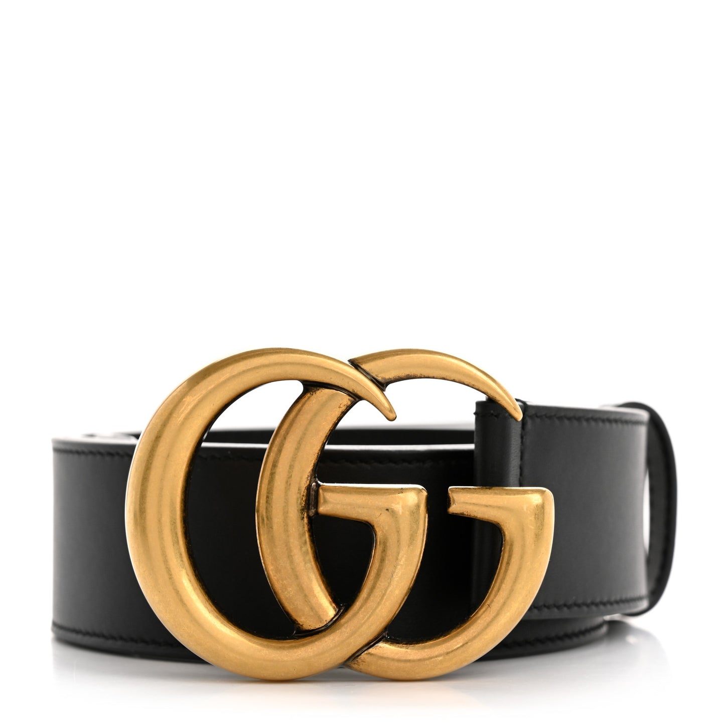 Calfskin Double G 40mm Belt 80 32 Black